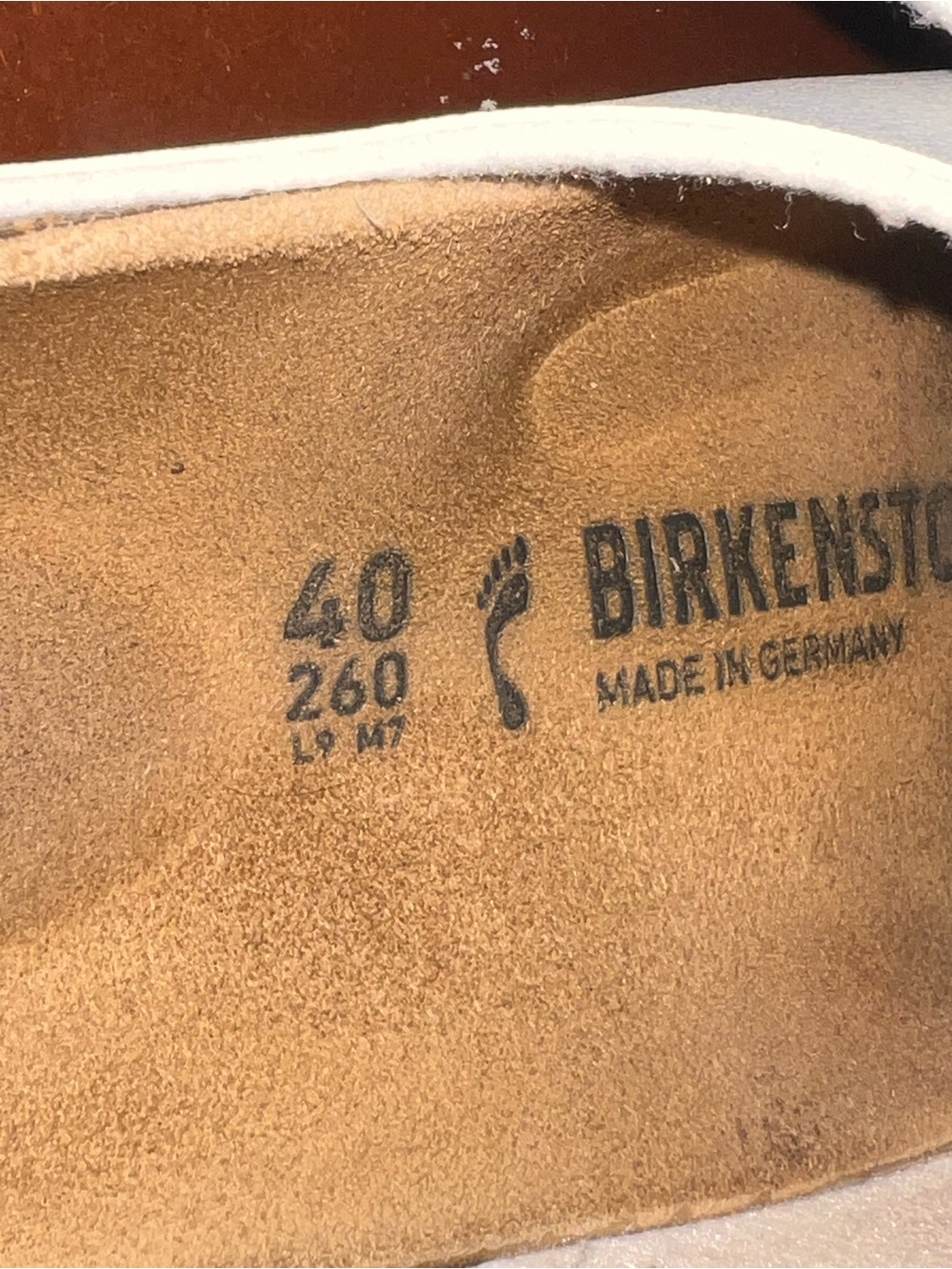 Birkenstock White Arizona Double-Buckle Sandals - Picture 2 of 4